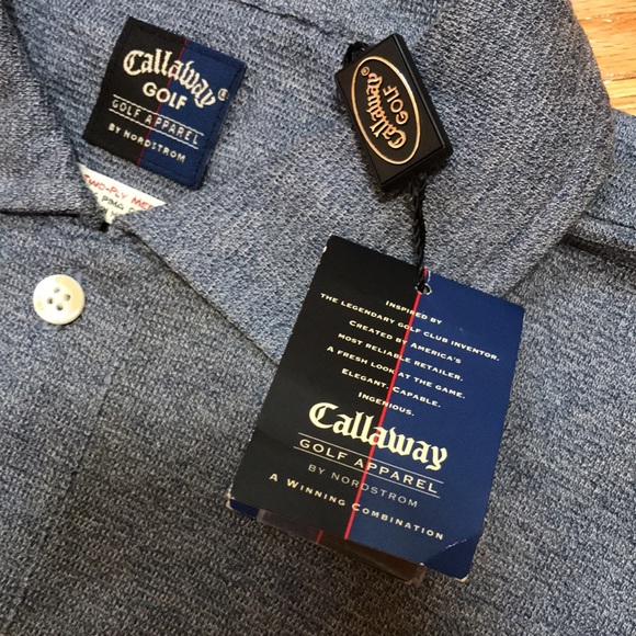 Callaway Golf Apparel by Nordstrom Two-Ply Golf Polo (Brand New) - Picture 6 of 12